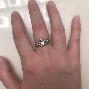 James Avery adorned Claddagh ring